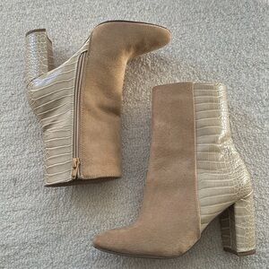 Chinese Laundry 2 tone booties